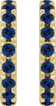 Load image into Gallery viewer, French-Set Huggie Hoop Earrings
