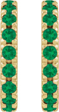 Load image into Gallery viewer, French-Set Huggie Hoop Earrings
