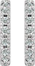 Load image into Gallery viewer, French-Set Huggie Hoop Earrings
