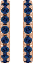 Load image into Gallery viewer, French-Set Huggie Hoop Earrings
