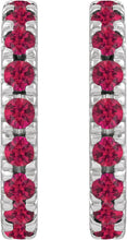 Load image into Gallery viewer, French-Set Huggie Hoop Earrings
