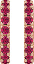 Load image into Gallery viewer, French-Set Huggie Hoop Earrings
