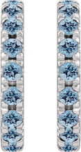 Load image into Gallery viewer, French-Set Huggie Hoop Earrings
