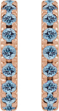 Load image into Gallery viewer, French-Set Huggie Hoop Earrings
