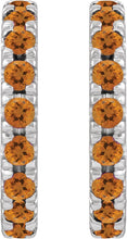 Load image into Gallery viewer, French-Set Huggie Hoop Earrings
