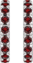Load image into Gallery viewer, French-Set Huggie Hoop Earrings
