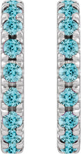 Load image into Gallery viewer, French-Set Huggie Hoop Earrings
