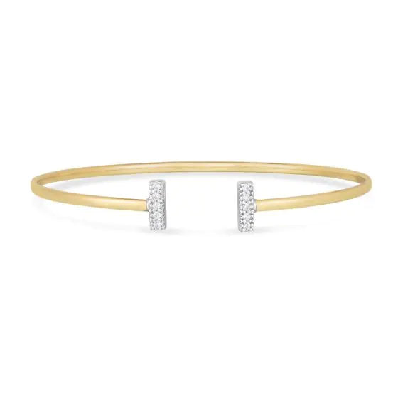 Diamond Tee Bar Bangle