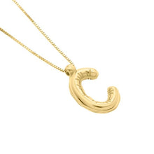 Load image into Gallery viewer, 14K Helium Initial Pendant
