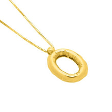 Load image into Gallery viewer, 14K Helium Initial Pendant
