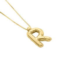 Load image into Gallery viewer, 14K Helium Initial Pendant
