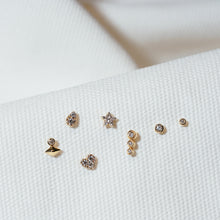 Load image into Gallery viewer, FELICITY | Diamond Star Studs
