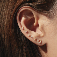 Load image into Gallery viewer, FELICITY | Diamond Star Studs
