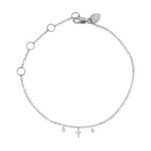 Load image into Gallery viewer, Yellow Cross and Bezels Bracelet
