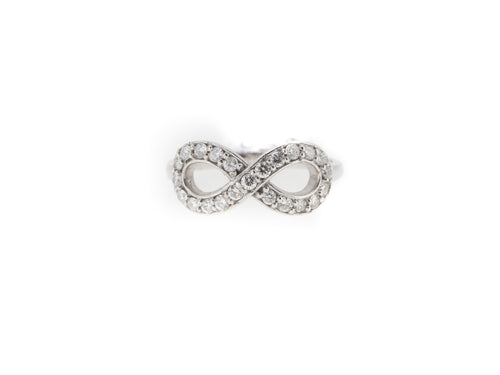 diamond infinity ring