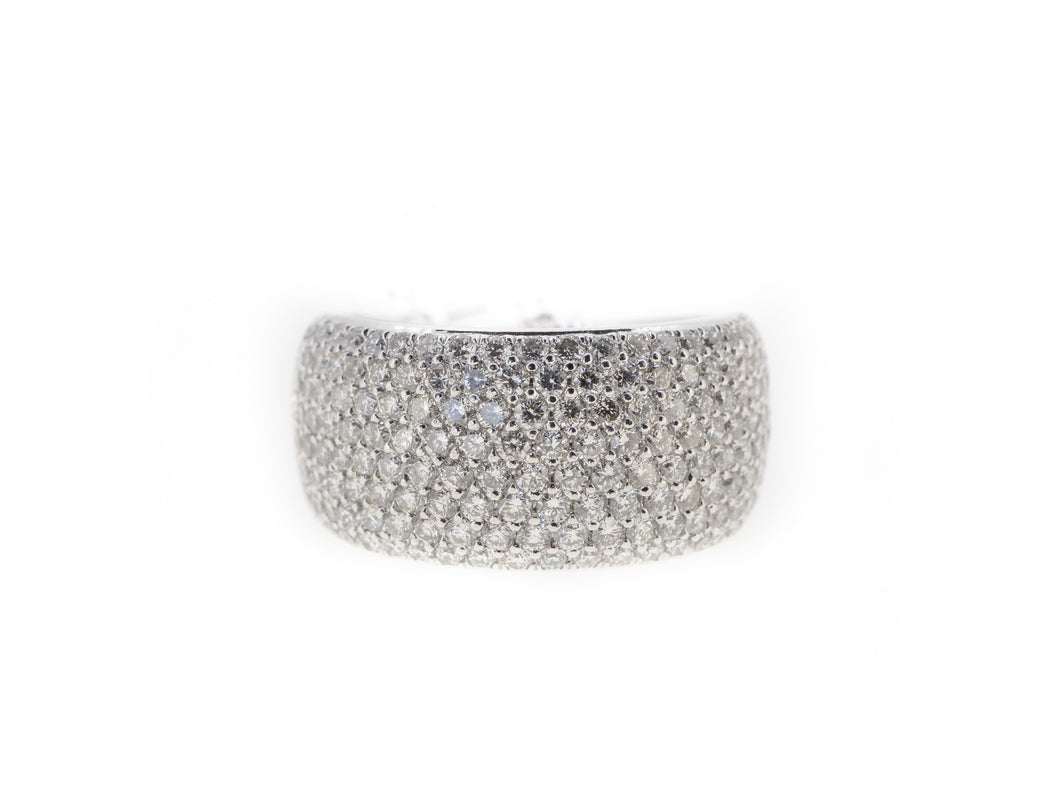 5row pave ring