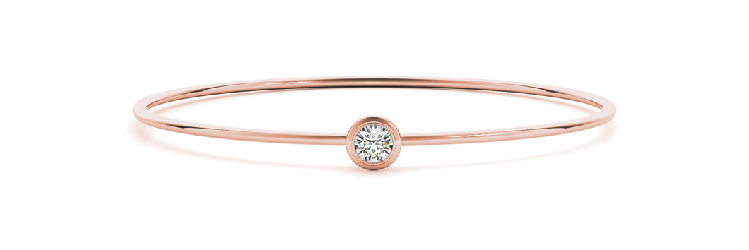 Solitaire Bangle .35ct