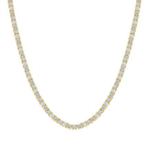 Load image into Gallery viewer, Diamond Tennis Necklace 10cttw
