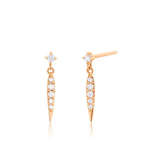 Load image into Gallery viewer, FLORENCE | Diamond Dagger Earrings

