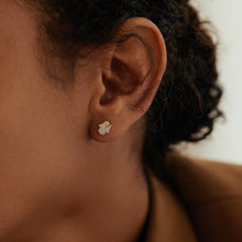 Load image into Gallery viewer, MIRIAM | Diamond Hamsa Single Stud Earring Earring Charms AURELIE GI 
