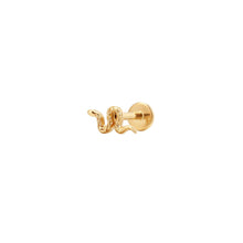 Load image into Gallery viewer, MEDUSA | Snake Single Piercing Earring Piercing AURELIE GI 
