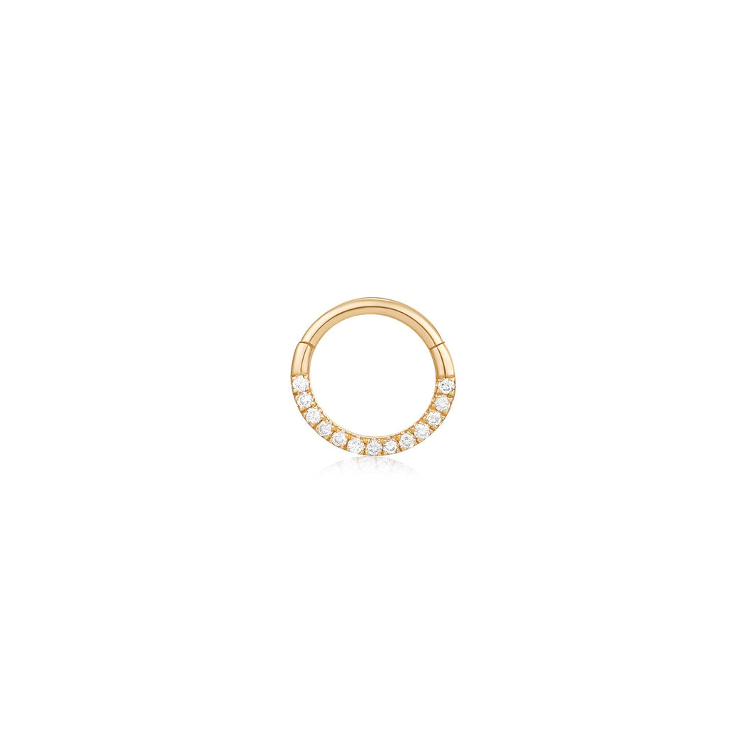 ALANA | Diamond Clicker Ring Earrings AURELIE GI Yellow Gold 