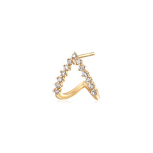 Load image into Gallery viewer, ASPIRE | Lab-Grown Diamond Wishbone Earring
