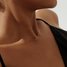 Load image into Gallery viewer, NEFERTITI | Diamond Snake Necklace Necklaces AURELIE GI 
