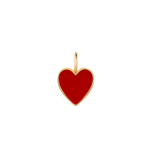 Load image into Gallery viewer, Dulcie | Tiny Candy Red Heart Pendant Necklaces AURELIE GI 
