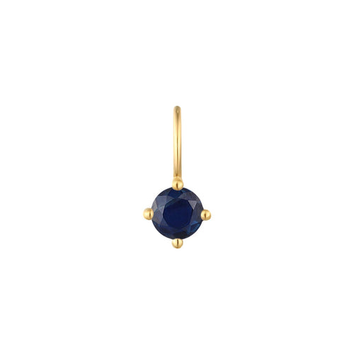 SEPTEMBER | Sapphire Necklace Charm Necklace Charms AURELIE GI 