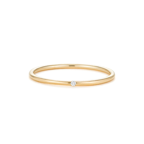 ZOE| Single Diamond Band Rings AURELIE GI 