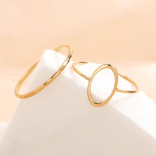 Load image into Gallery viewer, IRENE | Open Oval Ring Rings AURELIE GI 
