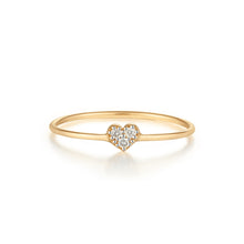 Load image into Gallery viewer, SOPHIE | Diamond Heart Ring Rings AURELIE GI 
