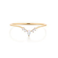 Load image into Gallery viewer, TIARA | Opal and Topaz Ring
