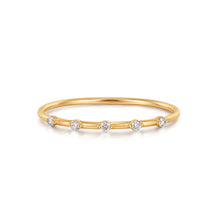 Load image into Gallery viewer, LUELLA | Floating Diamond Ring Rings AURELIE GI #5 Yellow 
