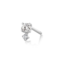 Load image into Gallery viewer, APRIL | Diamond Single Earring Earring Charms AURELIE GI White Gold 
