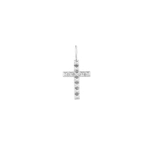 Load image into Gallery viewer, REBECCA | Cross Pendant Necklace Charms AURELIE GI White Gold 
