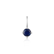 Load image into Gallery viewer, SEPTEMBER | Sapphire Necklace Charm Necklace Charms AURELIE GI White Gold 
