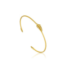 Load image into Gallery viewer, Gold Tropic Thin Cuff
