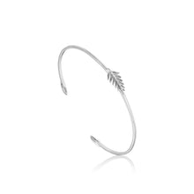 Load image into Gallery viewer, Silver Tropic Thin Cuff
