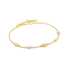 Load image into Gallery viewer, Opal Color Gold Bracelet
