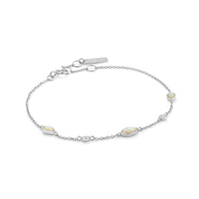 Load image into Gallery viewer, Opal Color Silver Bracelet
