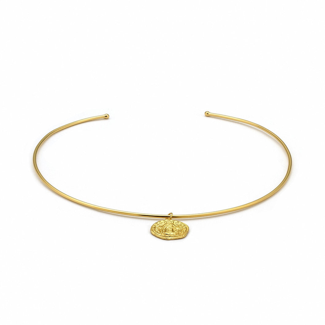 Gold Deus Choker