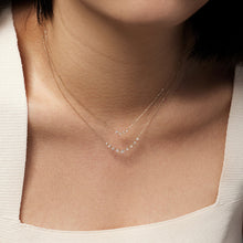 Load image into Gallery viewer, JEAN | Rose Cut White Sapphire Necklace Necklaces AURELIE GI 
