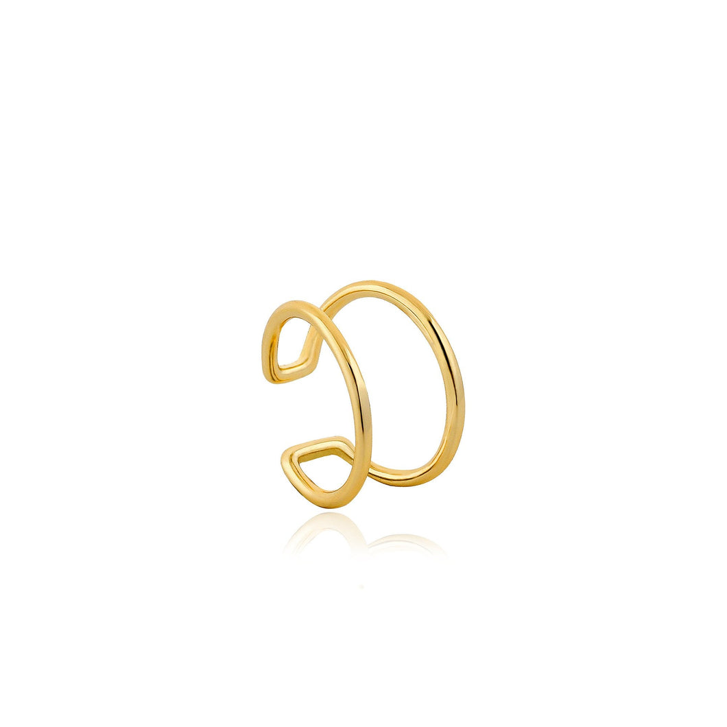 Gold Modern Ear Cuff