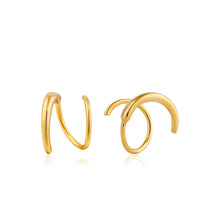 Load image into Gallery viewer, Gold Twist Earrings
