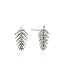 Load image into Gallery viewer, Silver Palm Stud Earrings
