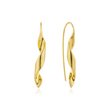 Load image into Gallery viewer, Gold Helix Hook Earrings
