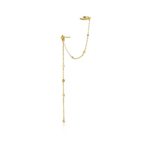 Load image into Gallery viewer, Gold Bohemia Stud Ear Cuff
