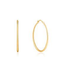 Load image into Gallery viewer, Gold Luxe Hoop Earrings
